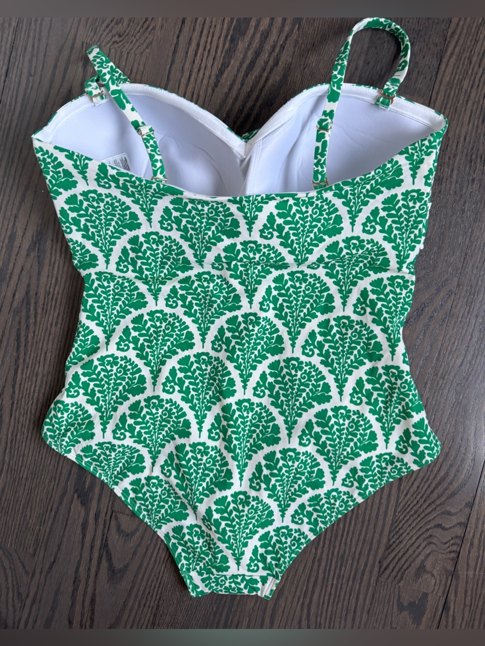 NWT BODEN Andros Twist Front Swimsuit Size 16-18 - Picture 6 of 7